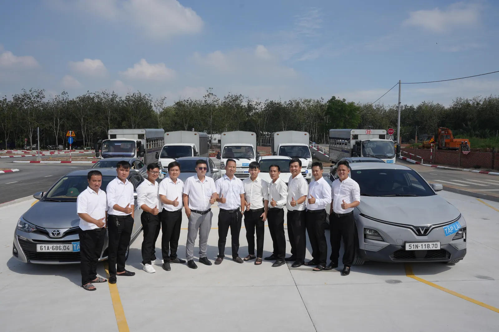 Hình ảnh đào tạo lái xe 26