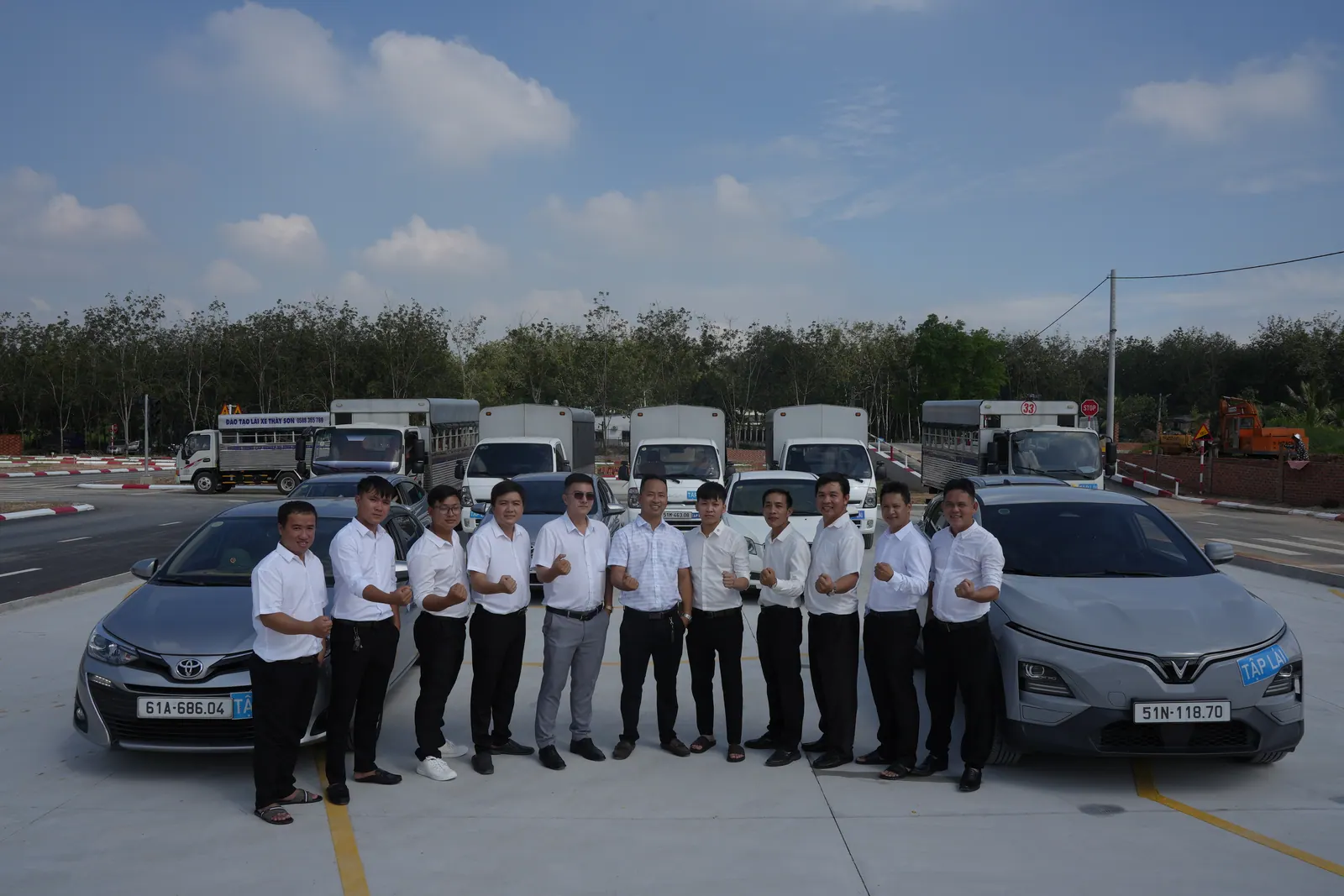 Hình ảnh đào tạo lái xe 33