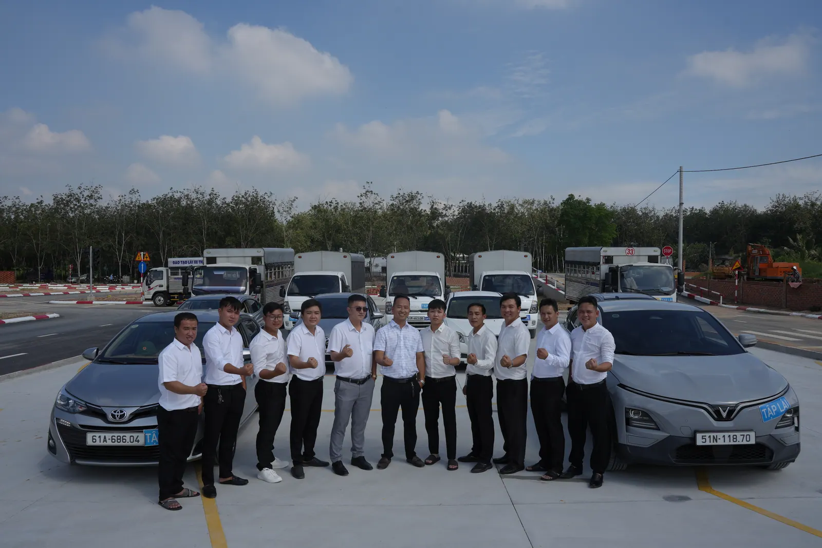 Hình ảnh đào tạo lái xe 30