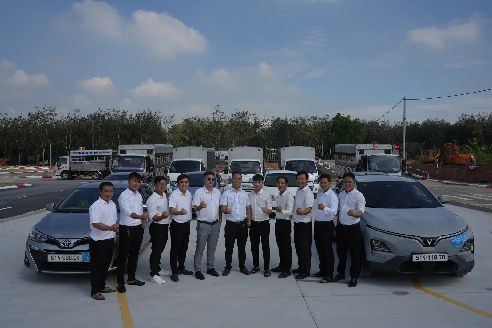 Hình ảnh đào tạo lái xe 34